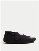 Kids Hot Wheels Riptape Slippers (4 Small - 13 Small)