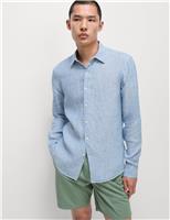 Regular Fit Pure Linen Shirt