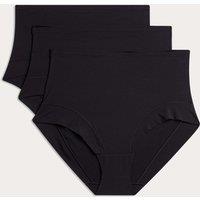 Body by M&S 3pk Flexifit Modal High Rise Shorts Black