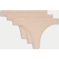 Body by M&S 3pk Flexifit Modal Thongs Rose Quartz