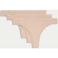 Body by M&S 3pk Flexifit Modal Thongs Rose Quartz