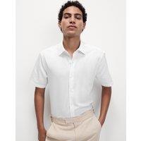 Regular Fit Cotton Short Sleeve Shirt