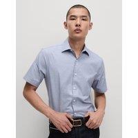Regular Fit Easy Iron Pure Cotton Shirt