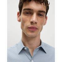 Regular Fit Pure Cotton Printed Shirt