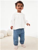 2pc Cotton Rich Top & Bottom Outfit (0-3 Yrs)