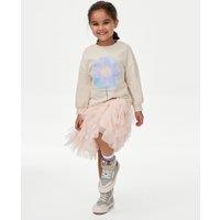 Tulle Glitter Star Tutu Skirt (2-8 Yrs)