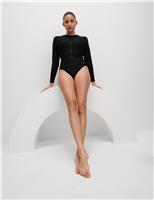 Scuba Padded Long Sleeve Swimsuit