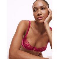 Gala Embroidery Wired Quarter Cup Balcony Bra (A-E)