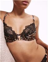 Gala Embroidery Wired Quarter Cup Balcony Bra (A-E)