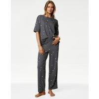 Cotton Modal Printed Pyjama Set