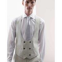 Tailored Fit Italian Performance Linen Waistcoat