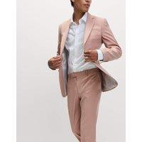 M&S Slim Fit Stretch Ultimate Suit Jacket Coral