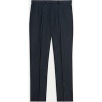 M&S SARTORIAL Regular Fit Premium Pure Wool Suit Trousers Navy
