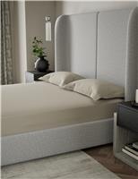 500TC Cotton Sateen Extra Deep Fitted Sheet