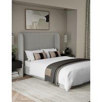 M&S X Kelly Hoppen 500 Thread Count Pure Cotton Sateen Bedding Set White
