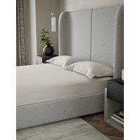 M&S X Kelly Hoppen 500TC Cotton Sateen Deep Fitted Sheet Cream