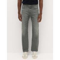 M&S Straight Fit Stretch Jeans Mid Grey
