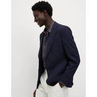 Cotton Rich Seersucker Blazer
