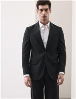 Tailored Fit Italian Performance Linen Blend Suit Jacket