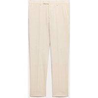 M&S Slim Fit Stretch Suit Trousers Stone