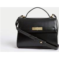 Faux Leather Cross Body Bag