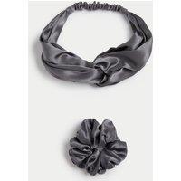 Pure Mulberry Silk Headband and Scrunchie Set