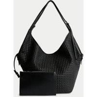 Faux Leather Tote Bag
