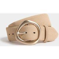 Suede Feature Buckle Jeans Belt