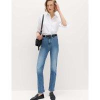 M&S Sienna Supersoft High Waisted Jeans Light Indigo