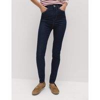 M&S Ivy Supersoft High Waisted Skinny Jeans Indigo Mix
