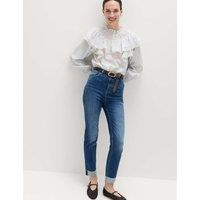 M&S Harper Supersoft High Waisted Jeans Medium Indigo