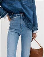Magic Shaping High Waisted Straight Leg Jeans