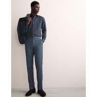 Tailored Fit Pure Wool Textured Suit Trousers