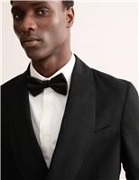 Tailored Linen Wool Blend Jacket with Silk