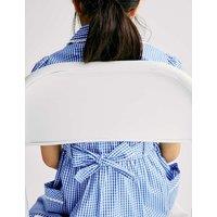 M&S Pure Cotton Gingham School Dress (2-14 Yrs) Mid Blue