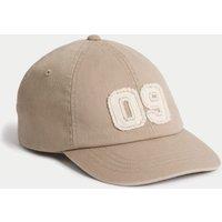 Kids Pure Cotton Slogan Baseball Cap (1-13 Yrs)