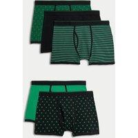 5pk Cool & Fresh Cotton Rich Trunks