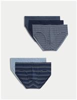 5pk Pure Cotton Cool & Fresh Slips