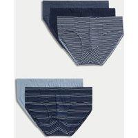 5pk Pure Cotton Cool & Fresh Slips
