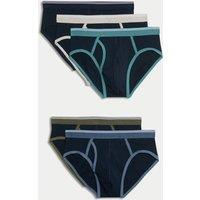 5pk Cotton Stretch Cool & Fresh Briefs