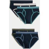 5pk Cotton Stretch Cool & Fresh Briefs