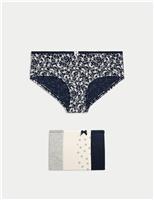 5pk Cotton Lycra Printed Low Rise Shorts