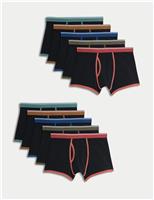 10pk Cotton Rich Cool & Fresh Trunks
