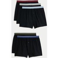 5pk Pure Cotton Cool & Fresh Jersey Boxers