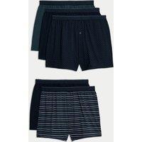5pk Pure Cotton Cool & Fresh Boxers
