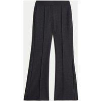 Flared Trousers with Wool