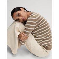 Pure Merino Wool Striped Jumper