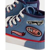 Kids Hot Wheels High Top Trainers (4 Small - 2 Large)