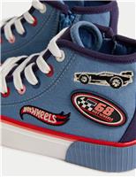 Kids Hot Wheels High Top Trainers (4 Small - 2 Large)