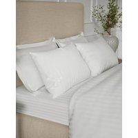 2pk Pure Cotton Sateen Stripe Pillowcases